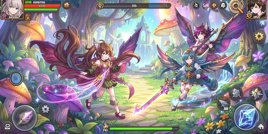 pagoda127 - Tangkapan layar menampilkan fitur multiplayer dan interaksi dengan pemain lain.